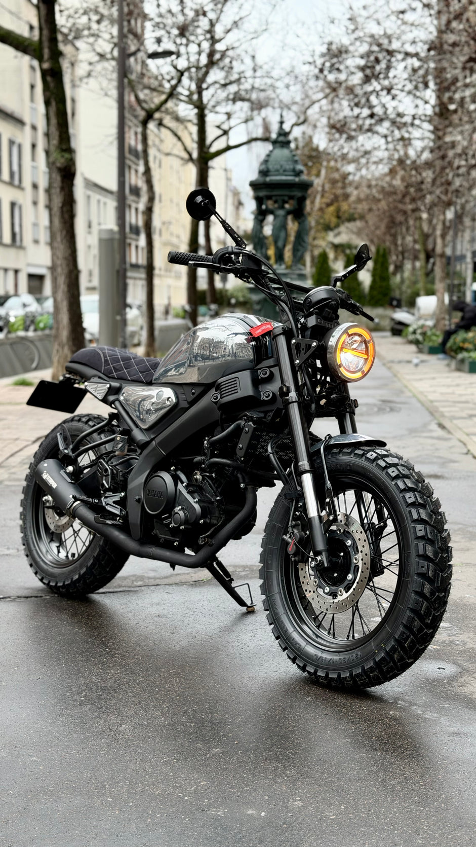 XSR Legacy 125cc sur mesure